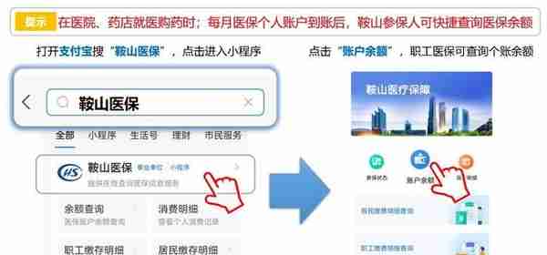辽宁人注意喽！支付宝搜“医保”医保账户在线查