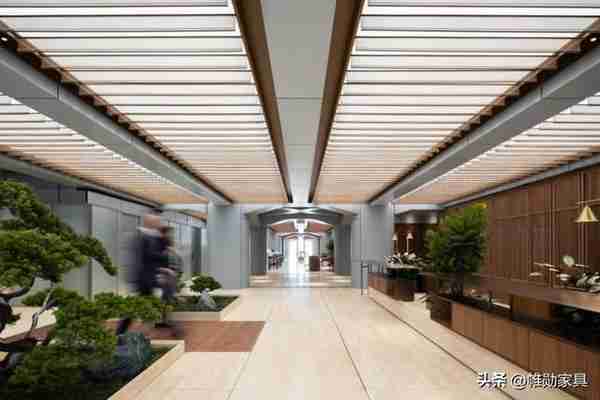 办公设计丨新中式汇丰香港总部的新办公室