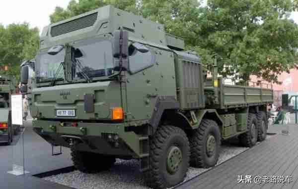 莱茵金属MAN HX77重型战术卡车 全钢结构附加装甲爽爆