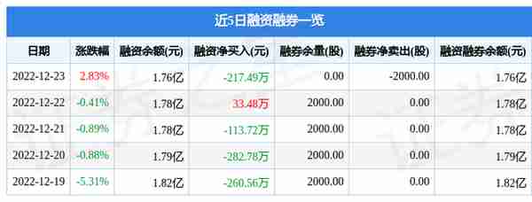 九鼎投资（600053）12月23日主力资金净卖出119.13万元