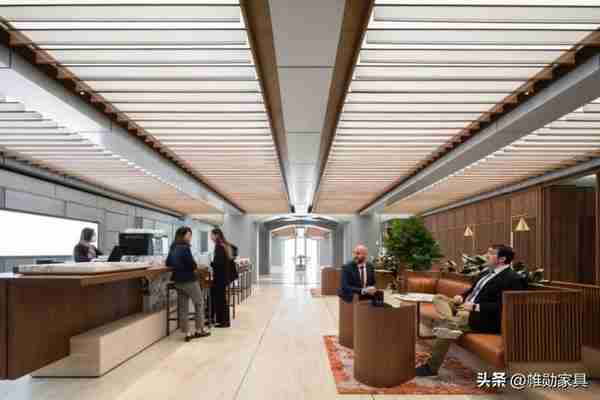 办公设计丨新中式汇丰香港总部的新办公室