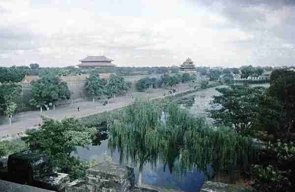 彩色老照片：1949年的北京故宫