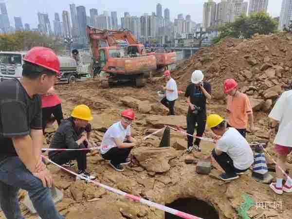 重庆北滨路发现一汉代古墓 部分文物已出土