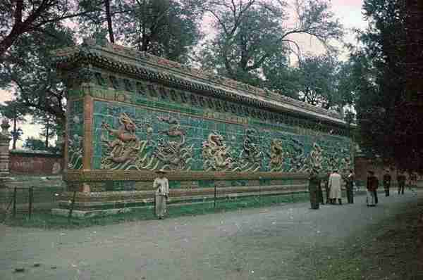 彩色老照片：1949年的北京故宫